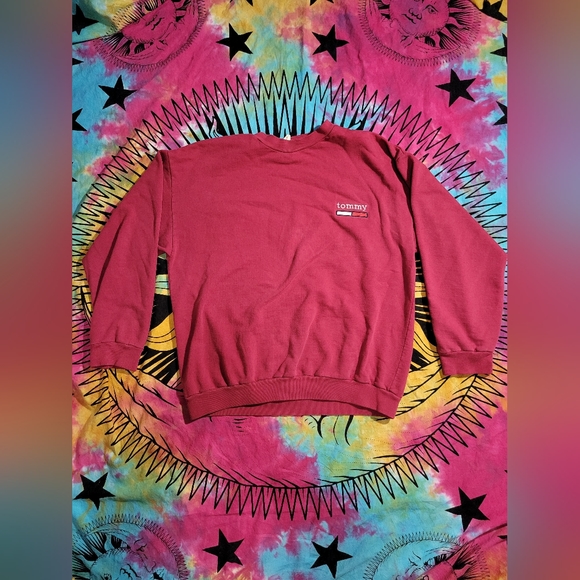 Tommy Hilfiger - Maroon Vintage Sweatshirt - Picture 3 of 5